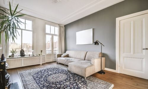 plastering service provided in a residential flat