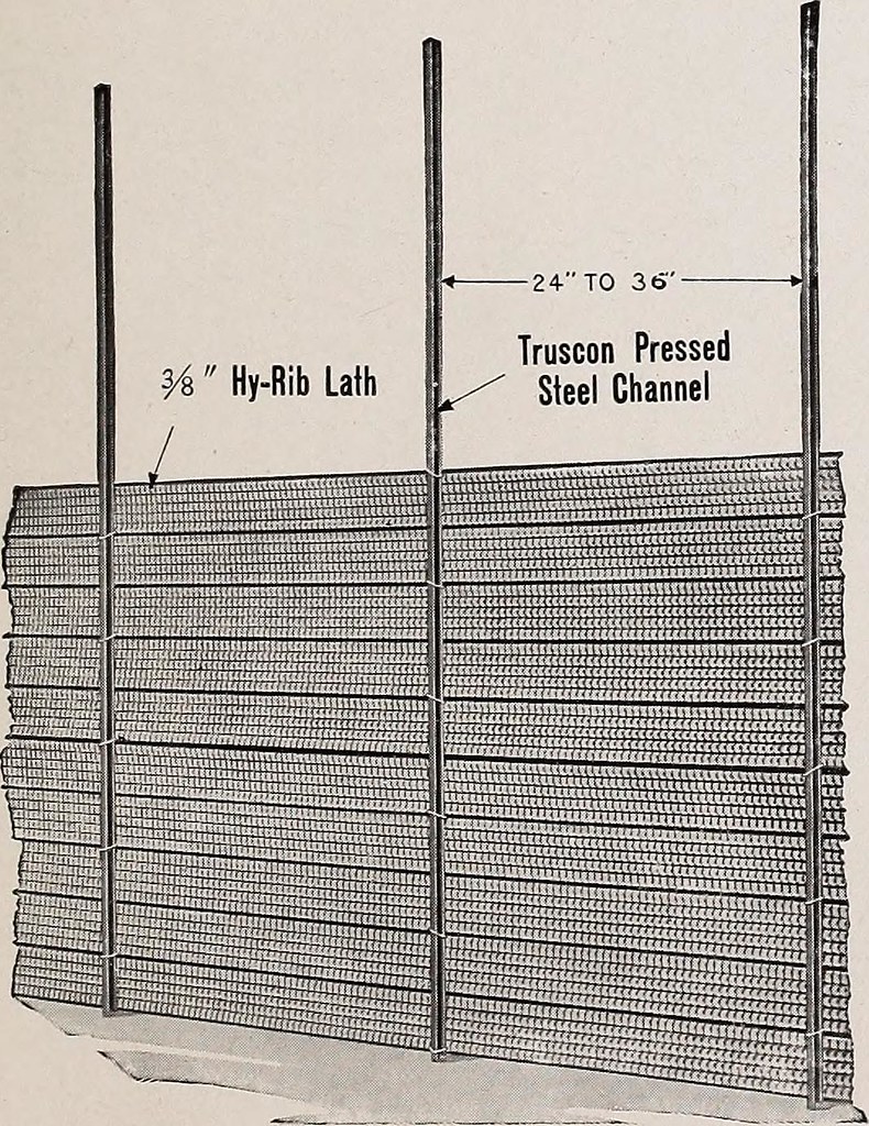 historic lath plaster wall construction