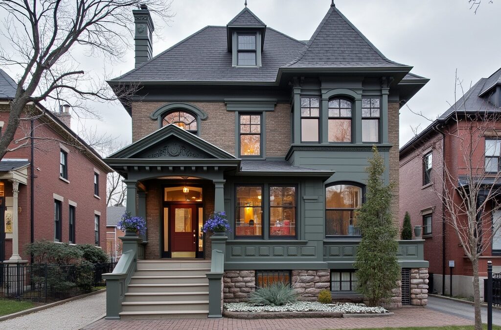 Victorian house renovation restoration work