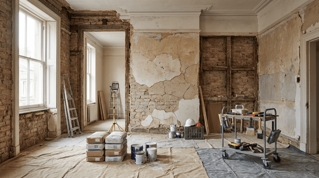 Why Renovation Projects Go Wrong and What Plasterers Need to Know