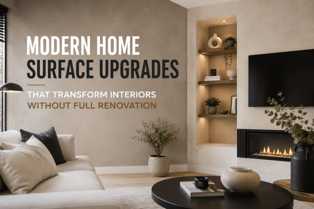 Modern Home Surface Upgrades That Transform Interiors Without Full Renovation
